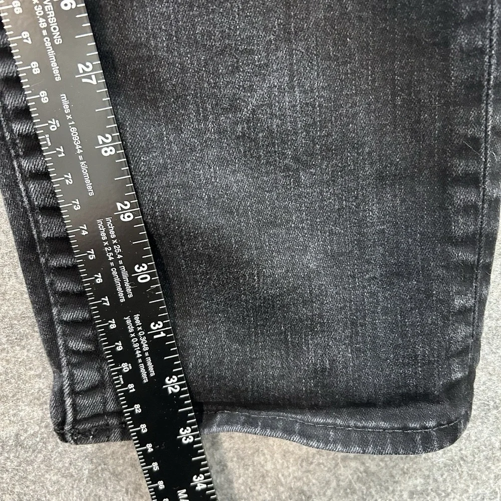 True Religion Gino Slim No Flap Jeans 40x33 Body Rinse Black Streetwear Edgy